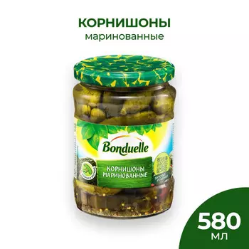 Корнишоны Bonduelle маринованные 580мл ст/б