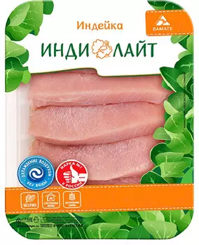 Котлета из индейки Натуральная ГВУ Индилайт 500г