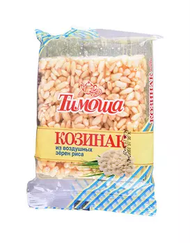 Козинак из воздушных зерен риса Тимоша 50г