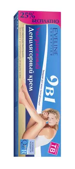 Крем д/депиляции Eveline ультранежный 9в1 125мл