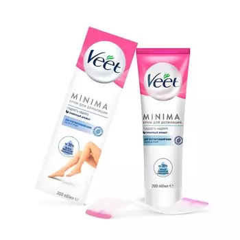 Крем д/депиляции Veet Minima д/чувствительной кожи 200мл