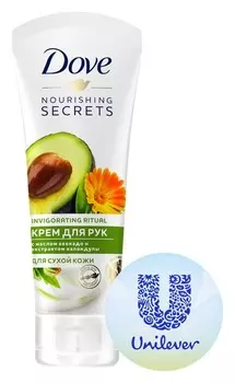 Крем д/рук Dove масло авокадо и экстракт календулы 75мл