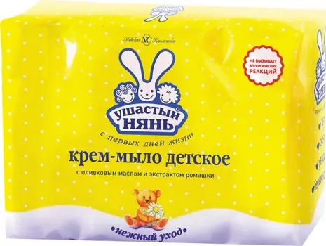 Крем- мыло Ушастый Нянь 4х100г
