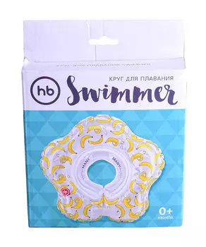 Круг для плавания Happy Baby Swimmer Milk