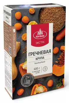 Крупа Гречневая Агро-Альянс Экстра Элит 5х80г