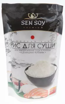 Крупа рис Sen Soy д/суши 250г пак