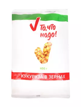 Кукуруза сладкая ТЧН! зерно 400г