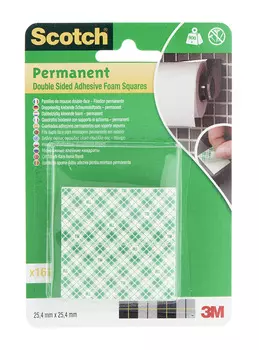 Квадраты монтажные двусторонние клейкие Scotch