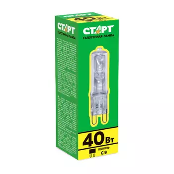 Лампа галогенная Старт G9 220V 40W CL