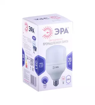 Лампа светодиодная Эра led smd power бочонок 20W-6500-E27