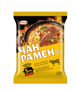 Лапша корейская Доширак Чан рамён 120г