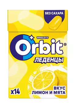 Леденцы Orbit Лимон-Мята 35г