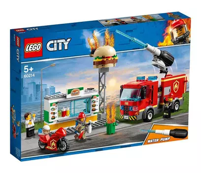 LEGO City 60214 Пожар в бургер-кафе