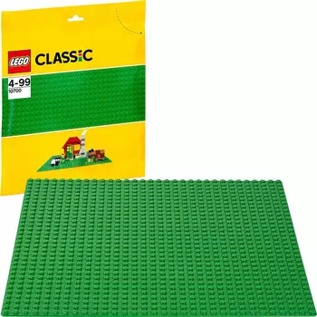 LEGO Classic 10700 Строительная пластина зеленого цвета