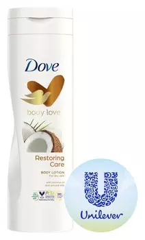 Лосьон д/тела Dove восстанавливающий Масло кокоса и молочко миндаля 250мл