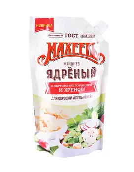 Майонез Махеевъ Ядреный 50,5% 380г д/п