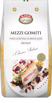 Макаронные изделия Aida Mezzi Gomiti рожок 450г