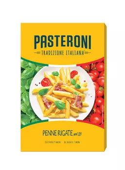 Макаронные изделия Pasteroni Перья рифленые №129 450г