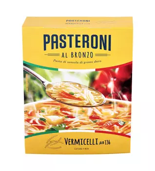 Макаронные изделия Pasteroni Вермишель №136 400г