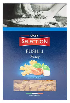 Макароны FUSILLI Selection of Okey 500г