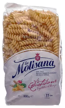 Макароны La Molisana Fusilli 28C 500г