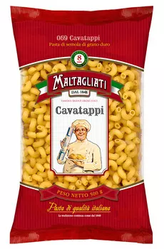 Макароны Maltagliati Рожок витой 500г