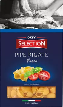 Макароны PIPE RIGATE Selection of Okey 500г