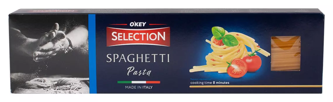 Макароны SPAGHETTI Selection of Okey 500г