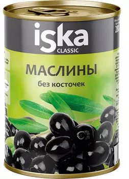 Маслины черн. 'ISKA' б/к 300 мл