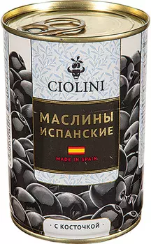 Маслины Ciolini с/к ж/б 400г