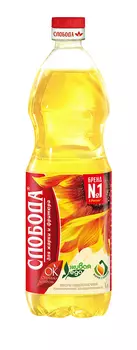 Масло для жарки и фритюра Слобода 1л