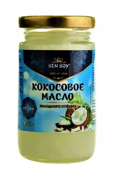 Масло кокосовое холодного отжима 200мл
