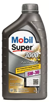Масло мотор. 1л (синт) Mobil Super 3000 X1 Formula FE 5W30