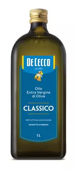 Масло оливковое De Cecco нерафинированное 1л