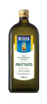 Масло оливковое De Cecco нерафинированное Fruttato 750мл