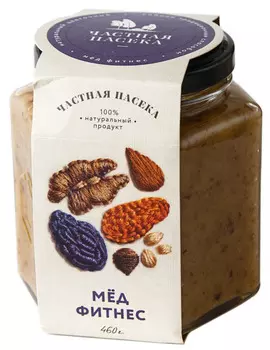 Мед Частная пасека Фитнес 460г ст/б