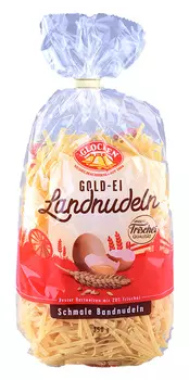 Мелкая лапша 3 Glocken Schmale Bandnudeln 350г