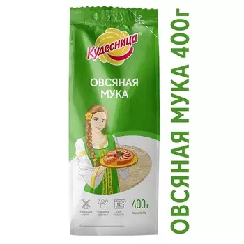 Мука Кудесница Овсяная 400г