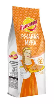 Мука Кудесница Ржаная 500г