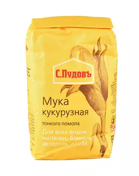 Мука С.Пудовъ кукурузная 450г