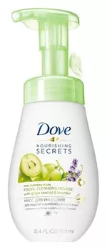 Мусс д/умывания Dove с маслом косточек винограда и лавандой 160мл