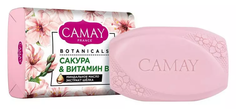 Мыло туалетное Camay Botanicals Японская Сакура 85г