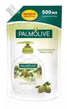 Мыло жидкое Palmolive Олива и Увлажняющее молочко сменный блок 500мл