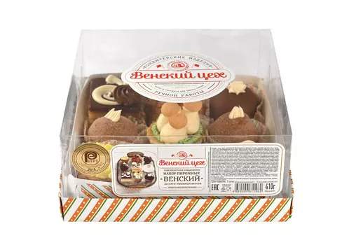 Набор пирожных Венский Цех Венский 410г