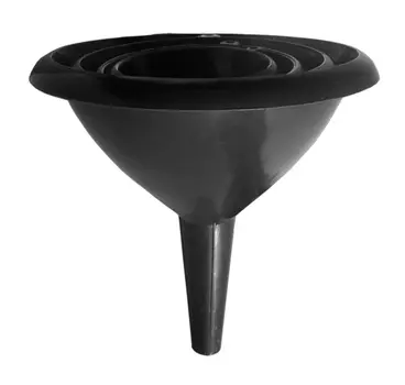 Набор воронок для технических жидкостей черные