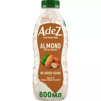 Напиток Adez Восхитительный миндаль 800мл