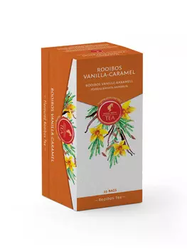 Напиток чайный Julius Meinl Rooibos Vanilla Caramel 25пак