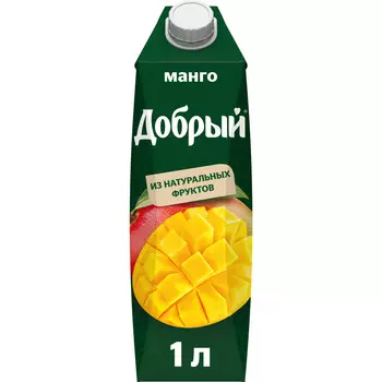 Напиток Добрый манго 1л т/п