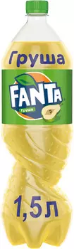 Напиток Fanta груша б/алк газ 1,5л пэт
