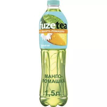 Напиток Fuze Tea зеленый чай/манго/ромашка б/алк н/газ 1,5л пэт
